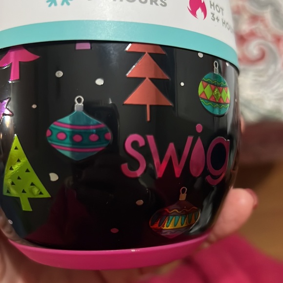 NWT Swig Holiday 14oz insulated wine tumbler - Picture 8 of 8